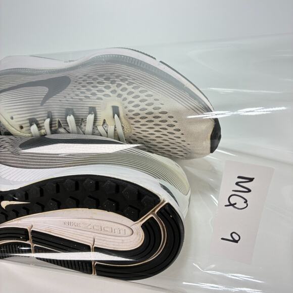 Nike Air Zoom Pegasus 34 Light Gray Lace Up Running Shoes 880555-010 Men's Sz 11 - Picture 11 of 11